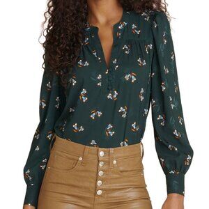 VERONICA BEARD Abbie Floral Blouse